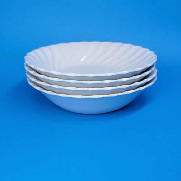 Johnson Brothers Snowhite Regency  Sauce Bows Set Of 4 - Picture 1 of 9